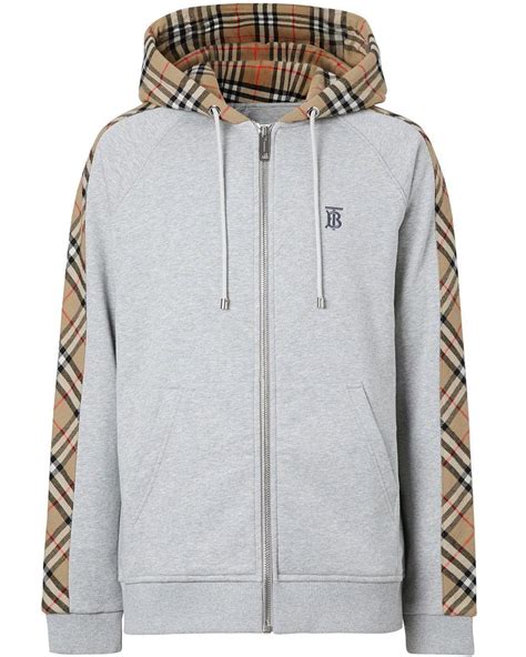 burberry bag zipper|Burberry zipped hoodie.